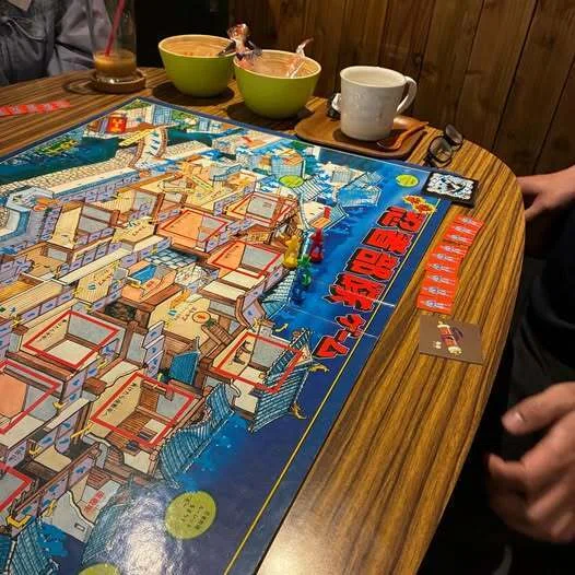 ボードゲーム 忍者からくり城ゲーム 今回も参加者にしか伝わらないかもしれない『必殺 忍者部隊ゲーム』の