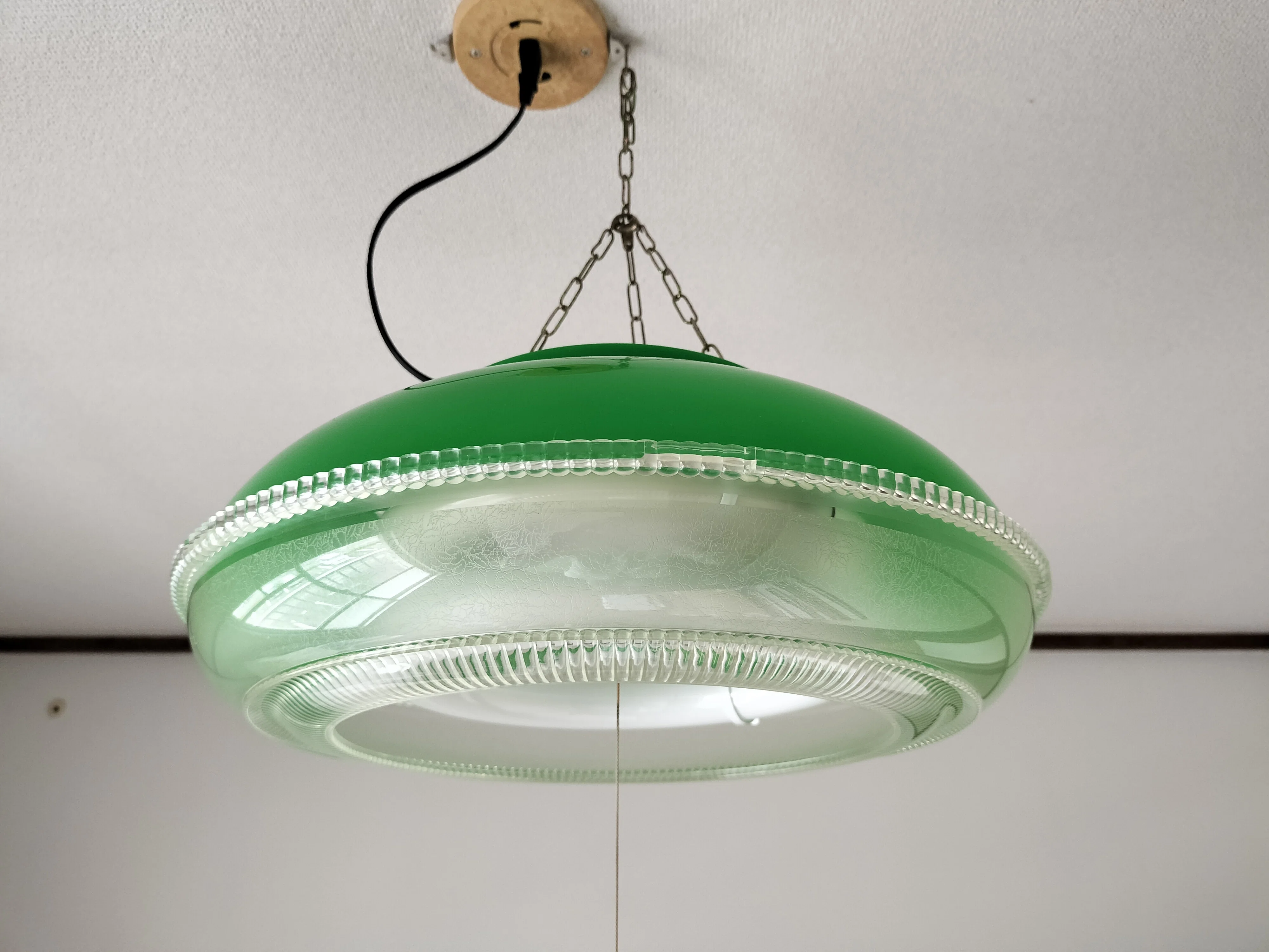 レトロ家電のすがた 吊り下げ蛍光灯具2点｜RYU KASA