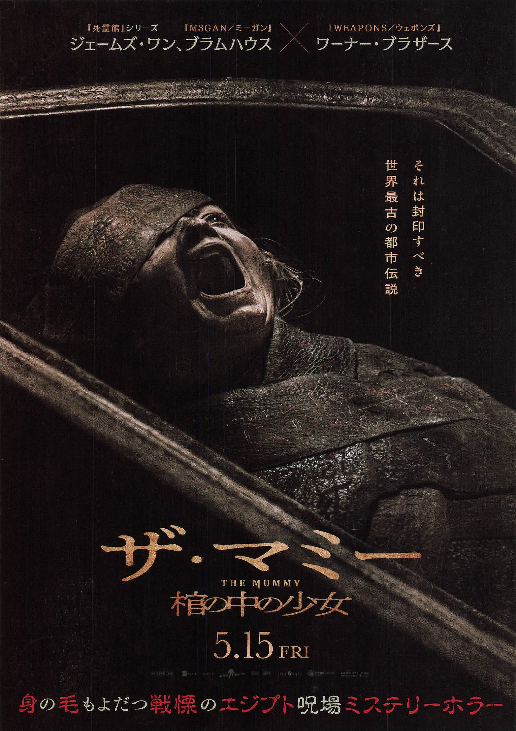 観る前から怖い。ホラー映画チラシに仕込まれた視線誘導と恐怖演出