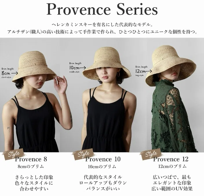 2026年夏用ハット5選紹介〜①ヘレンカミンスキー のPROVANCE10｜momo