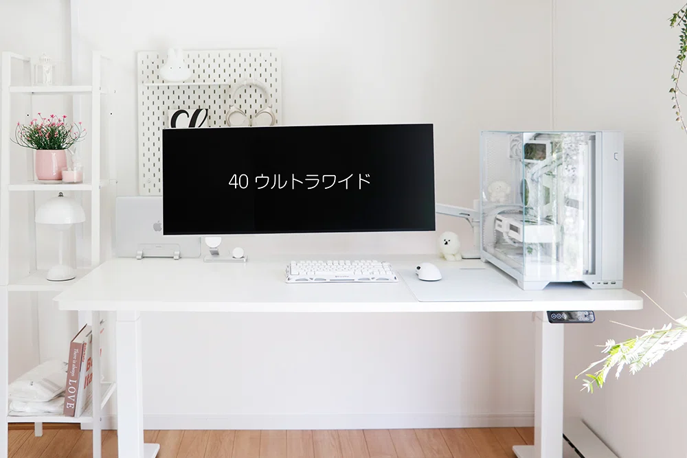 長期レビュー】FlexiSpot E7H で作る白デスク環境｜Lilura / りるら