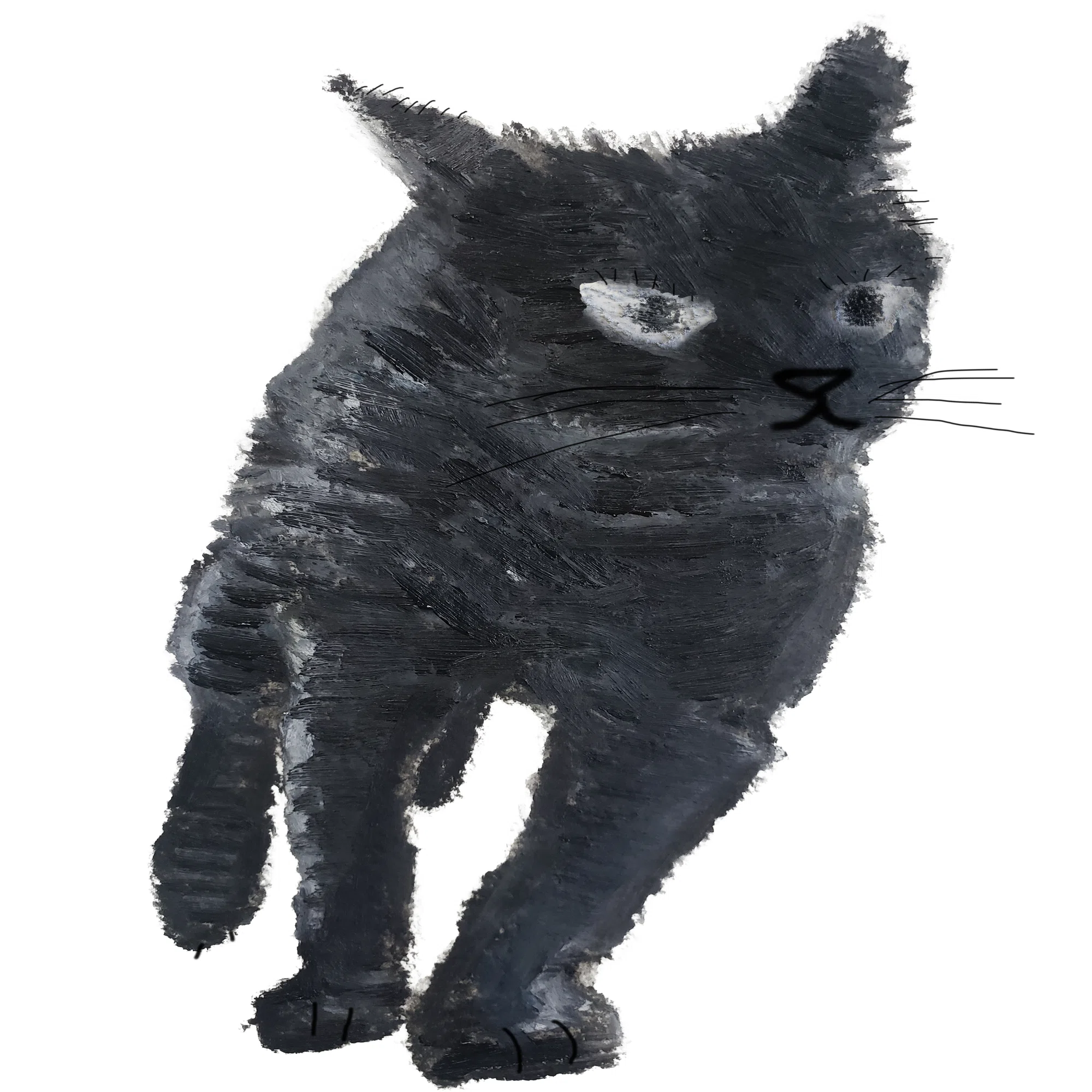 猫の絵｜taka