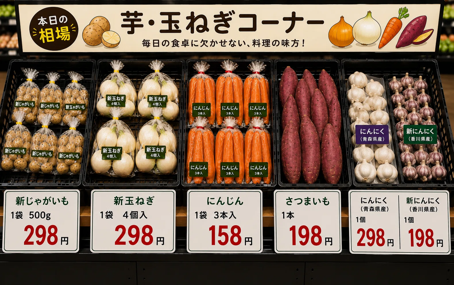 【中古】 野菜の流通と値段のしくみ 今週の野菜相場】スーパー店長が教える！売場のリアル価格（5月第2週