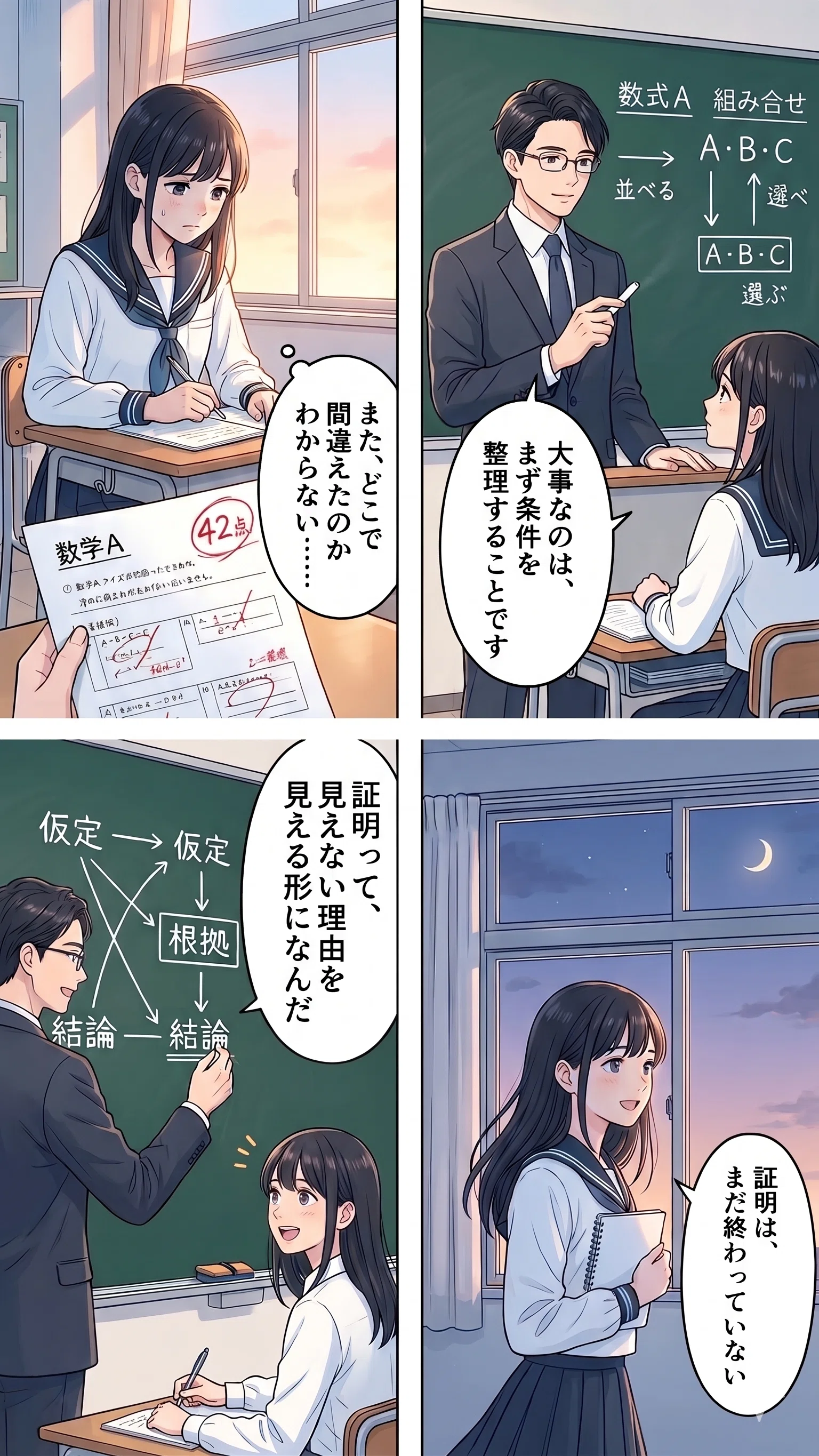 高校数学Aをひらく本 場合の数・確率・図形・整数の考え方が見えてくる