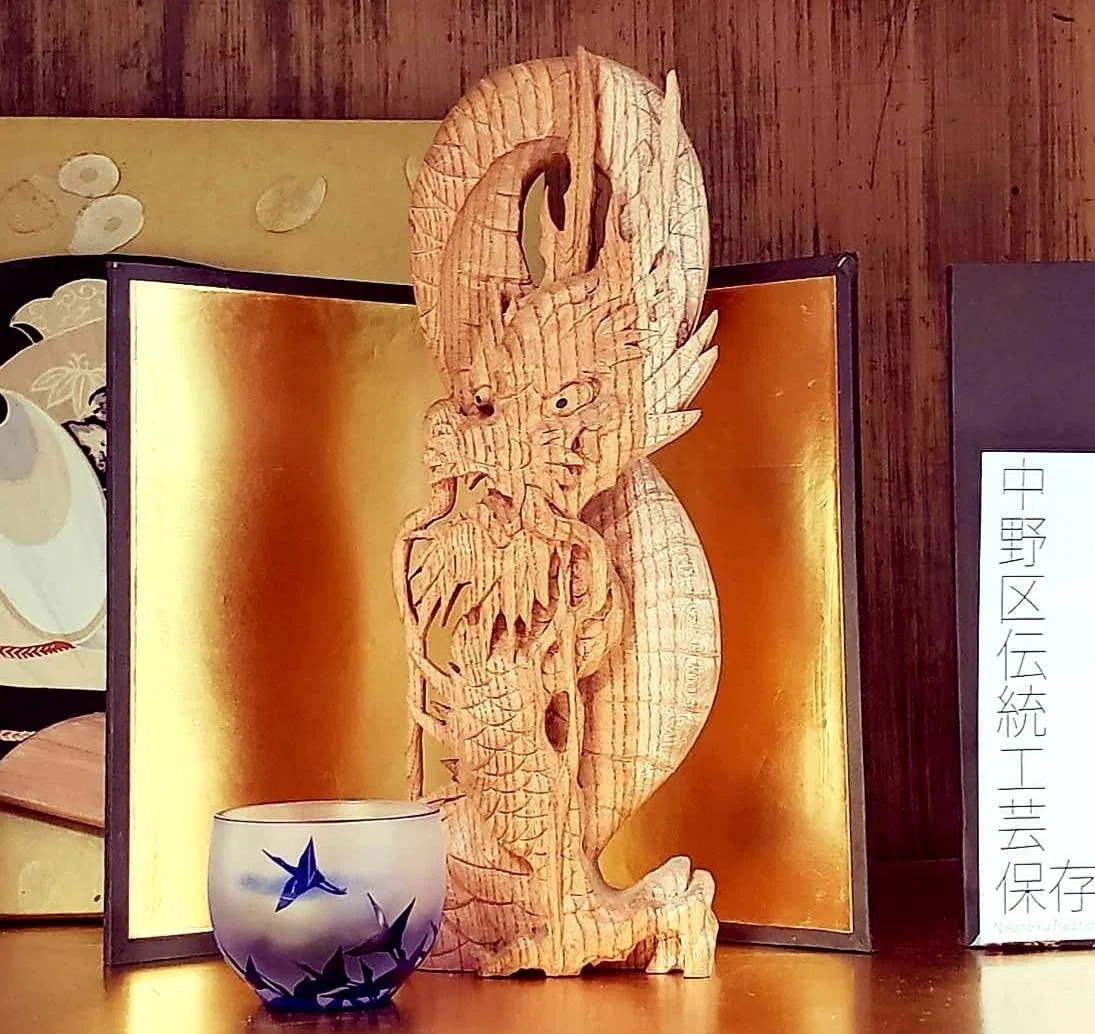 希少 江戸時代 芸者 古美術 木彫 ノミが語る、85年——5代目・江戸木彫刻師 天野輝義の流儀｜心動タイムズ