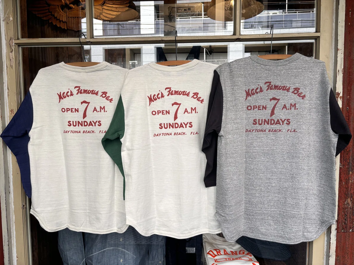 26 S/S 7分袖ベースボールTEE 新作｜warehousestaff