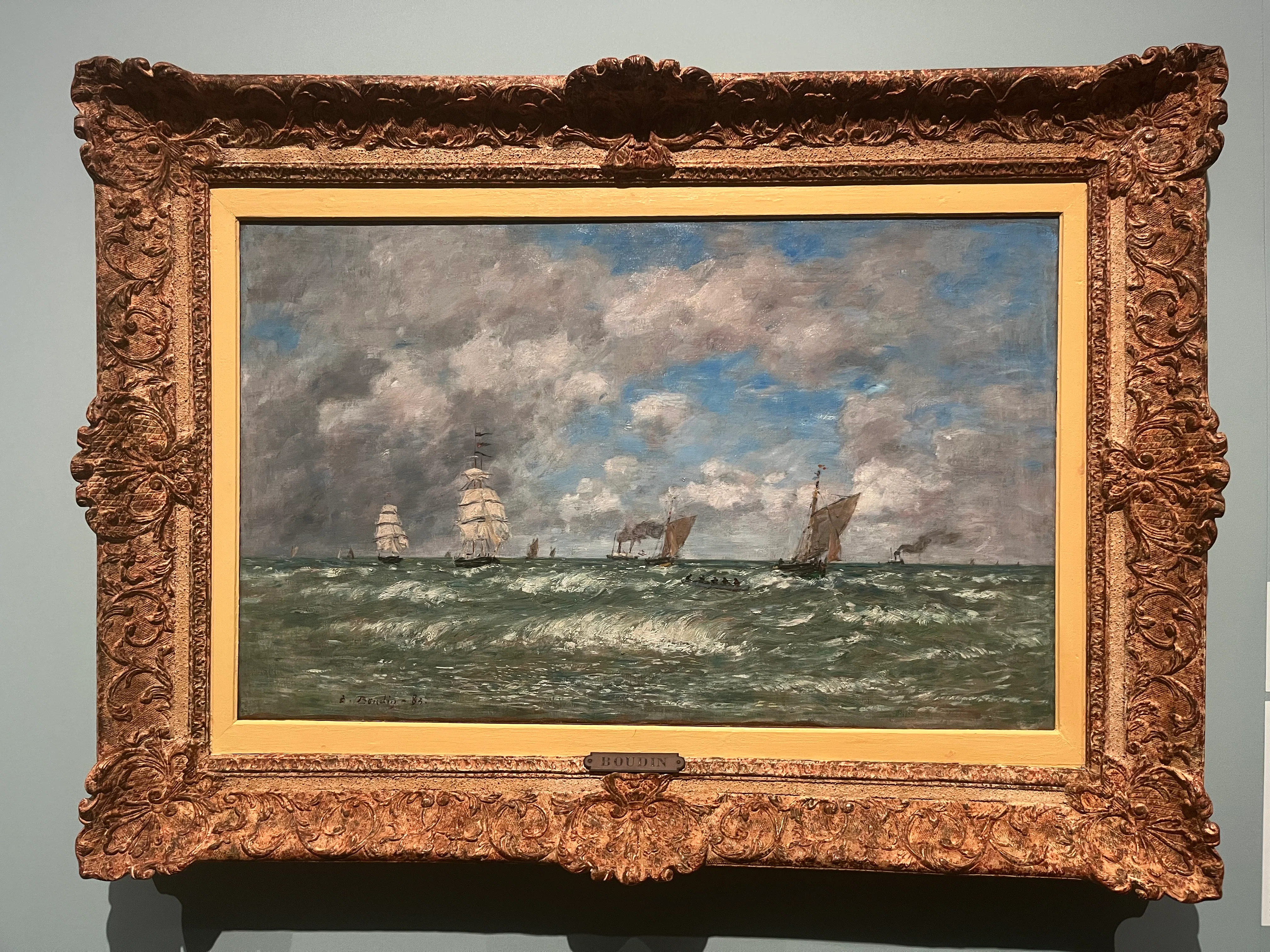 640 「モネが師と仰いだ空と海の画家」ウジェーヌ・ブーダン展｜kuuie