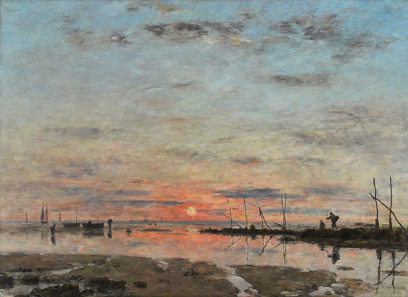 640 「モネが師と仰いだ空と海の画家」ウジェーヌ・ブーダン展｜kuuie