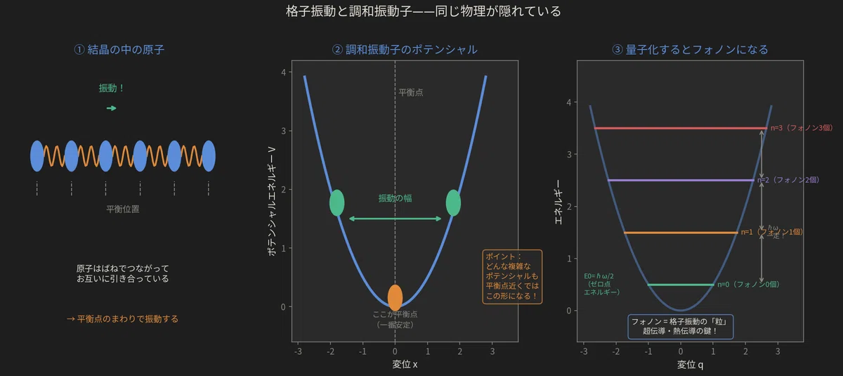 【量子力学入門】第7回:調和振動子①——微分方程式で解く|学び直し研究所