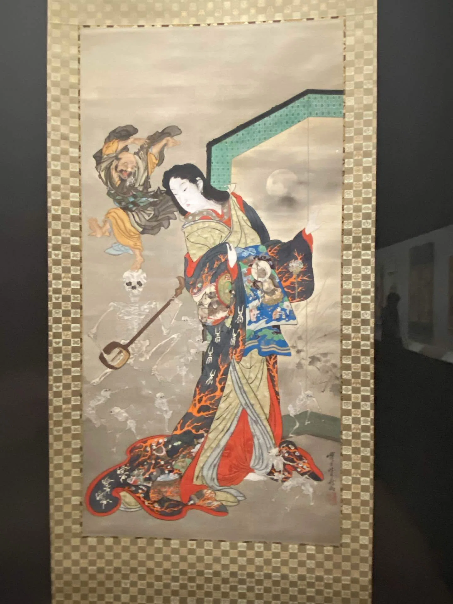 中村左洲　瓢箪と猫図 蘆雪展後期、先日じっくり拝見してみて、最後の部屋はこりゃ、「大きな