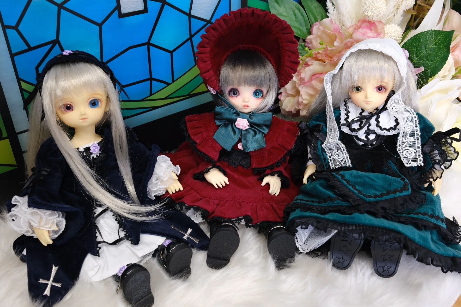 ドールで推し活⁉️ローゼンメイデン薔薇乙女姉妹 豪華なお客様写真