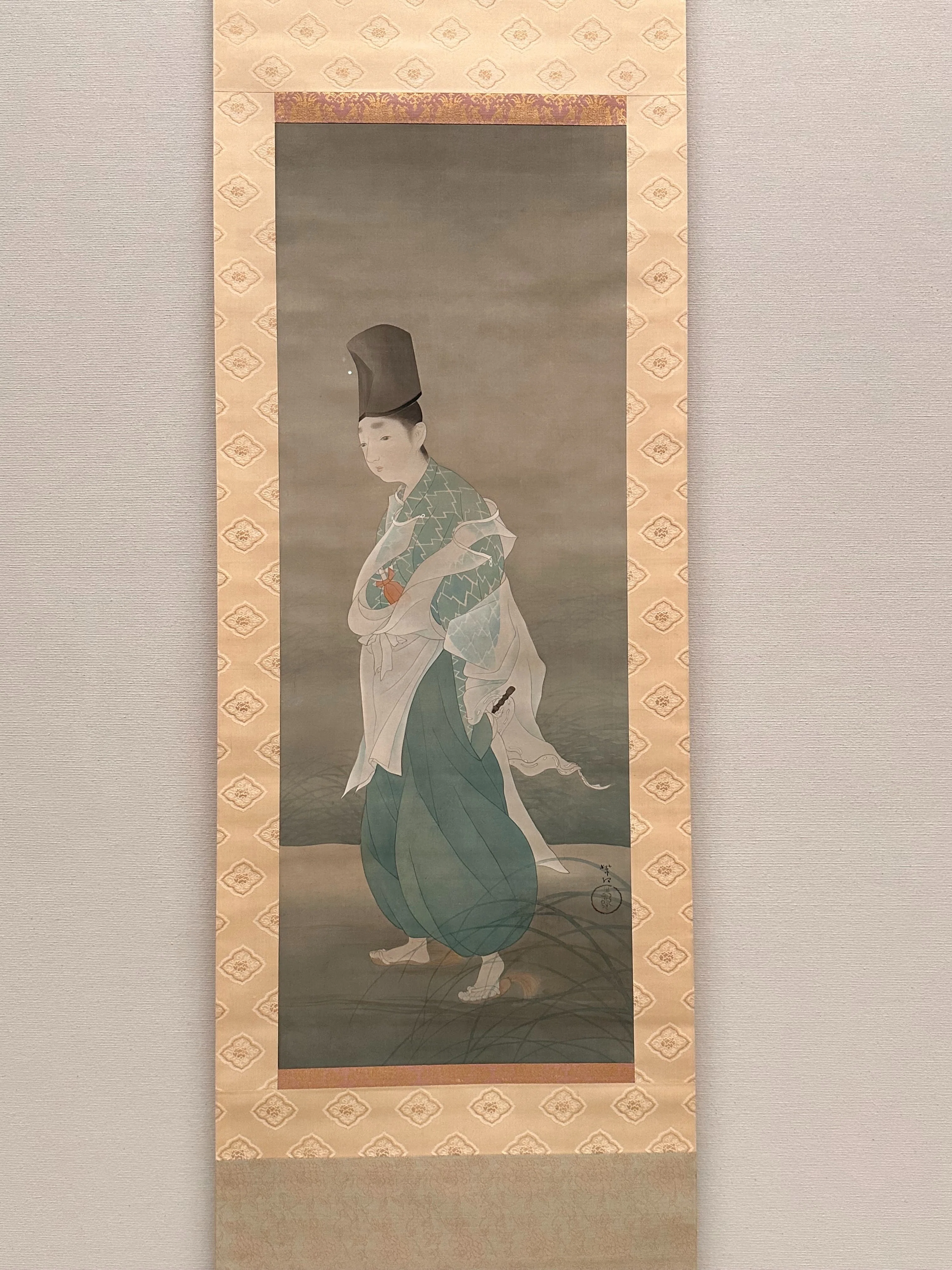 五月晴れの休日に今村紫紅展｜something blue
