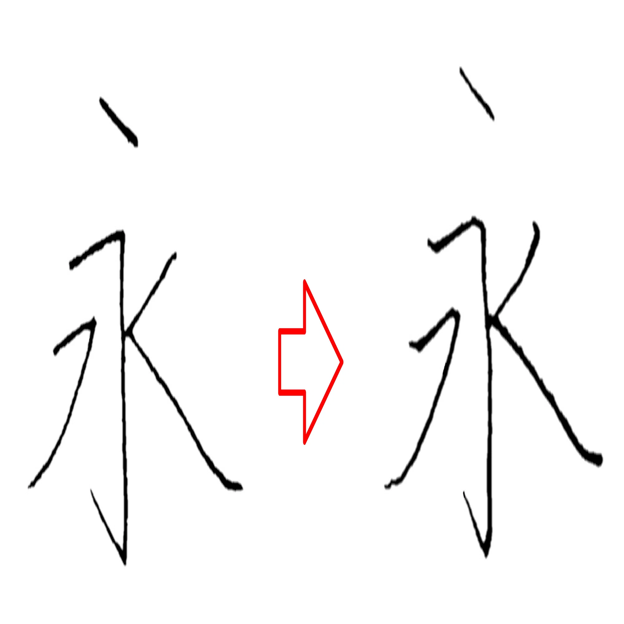 美文字を目指す】今の字にひと手間加えると印象が変わる？！「“ちょん 