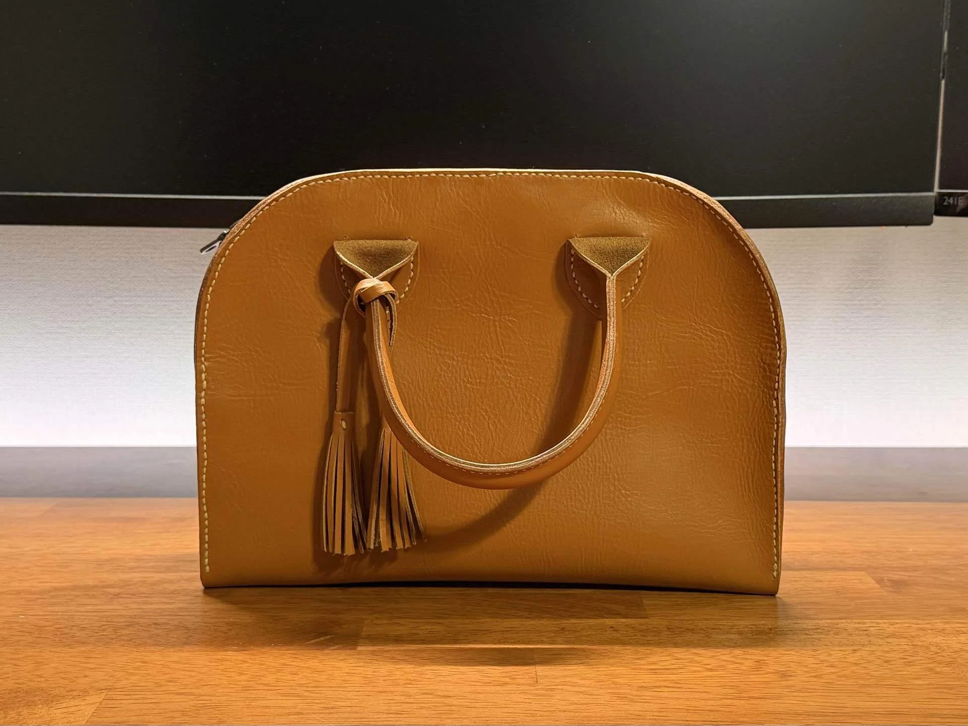 Leather Craft] Mini Boston Bag｜たろす