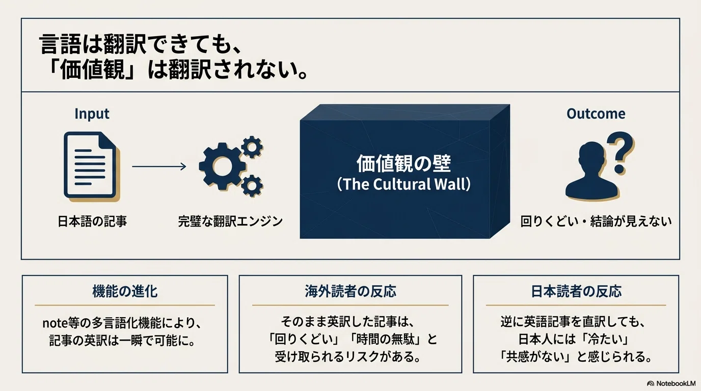海外と日本の記事の価値観｜多言語化時代に知るべき構造的違い｜美斉津