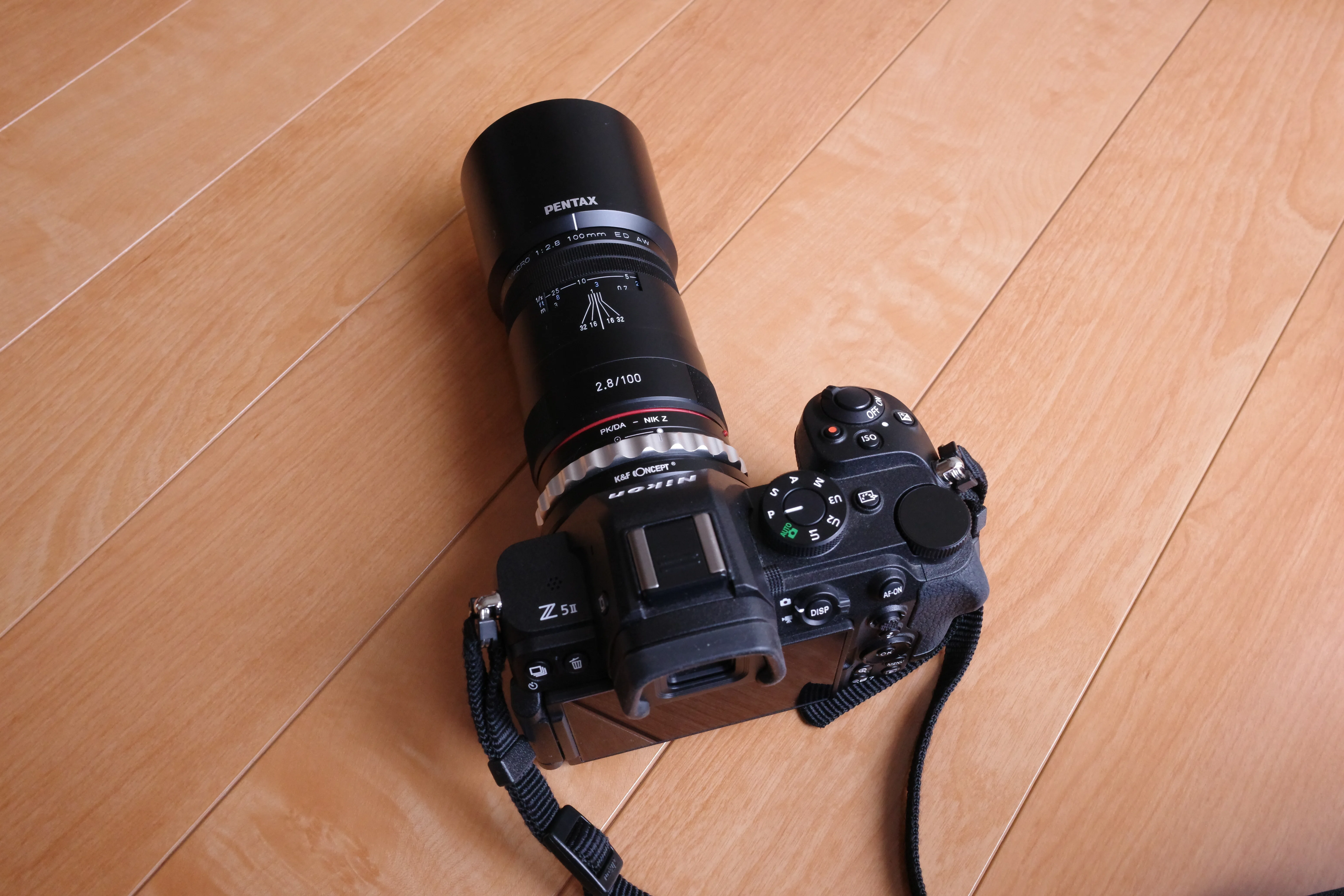マウントアダプター KF-DAZ でPENTAXのレンズをZ5IIに取り付けてみた話
