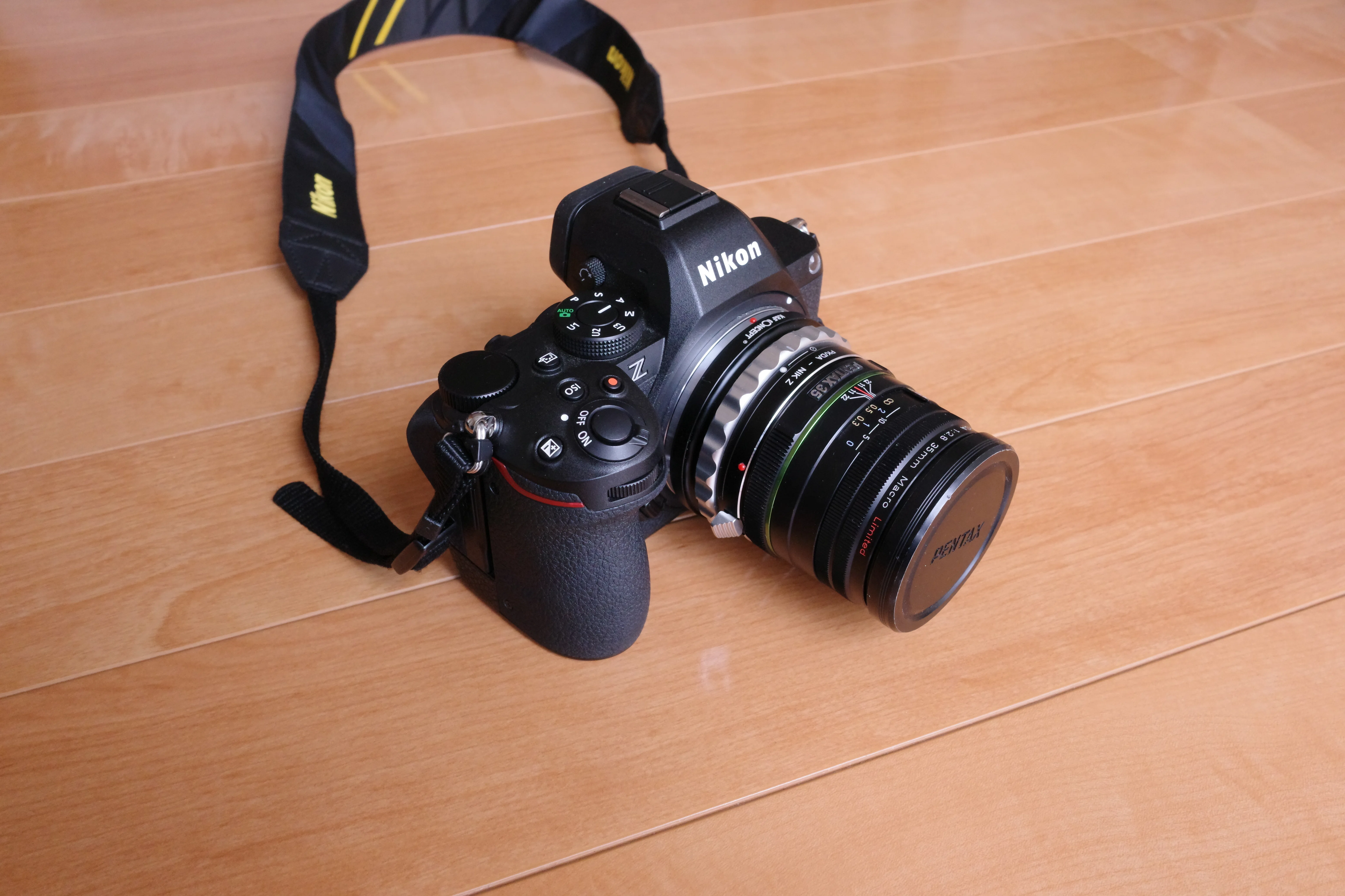 マウントアダプター KF-DAZ でPENTAXのレンズをZ5IIに取り付けてみた話