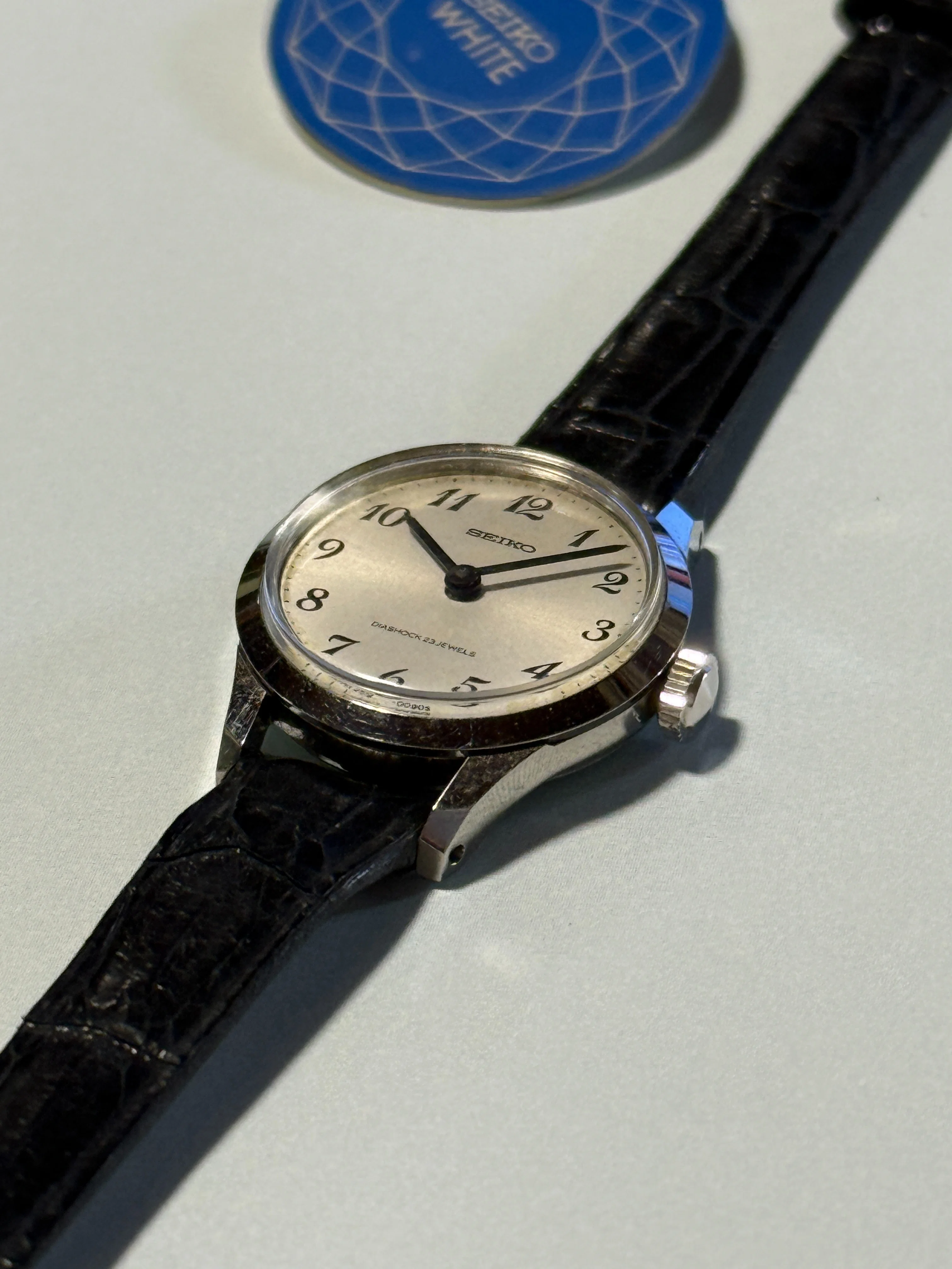 60年代ヴィンテージ 【SEIKO 第二精工舎 23石】2519-0190◇2針 黒文字 