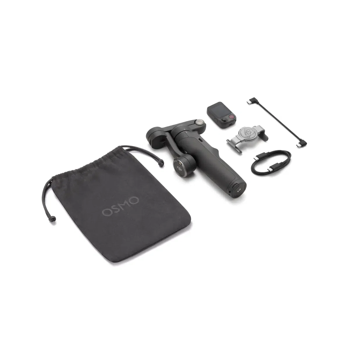 DJI〉 Osmo Mobile 8P — 着脱式ディスプレイリモコン搭載、フラッグ