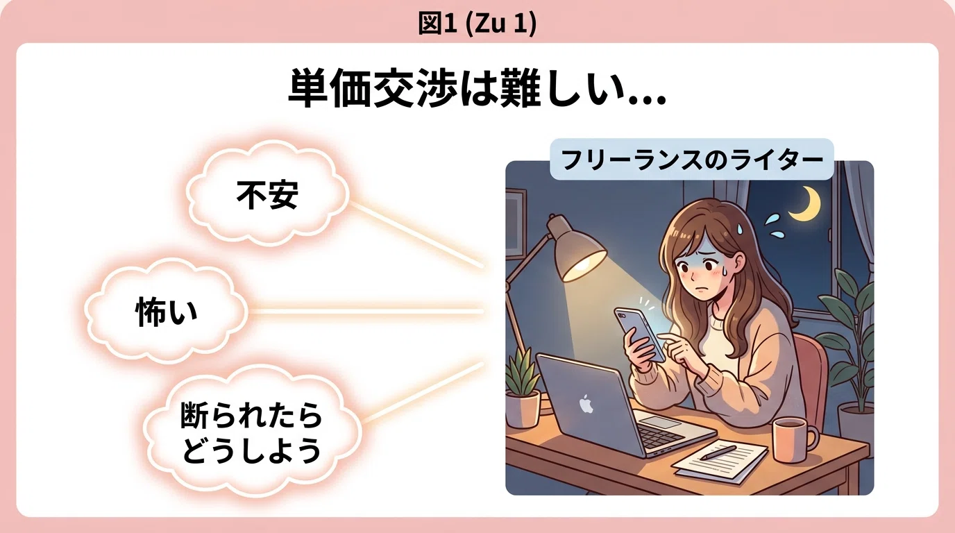 ライターの単価交渉の方法｜文字単価1円→3円に上げた具体的な交渉術