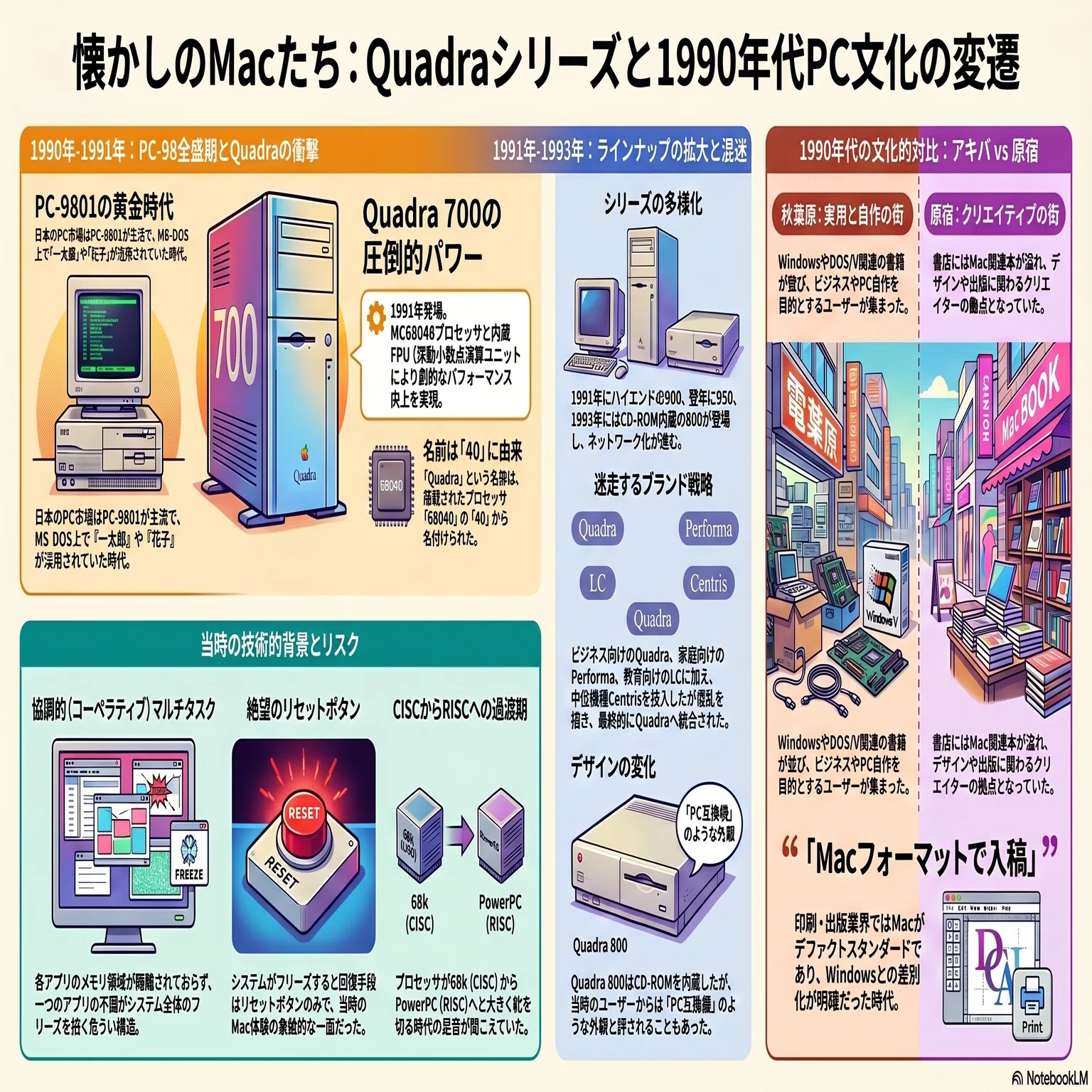 どるどの2階　PCゲーム　Macintosh　ヒメタロー　スタックマガジン 懐かしのMacたち：Quadra シリーズの時代｜kzn