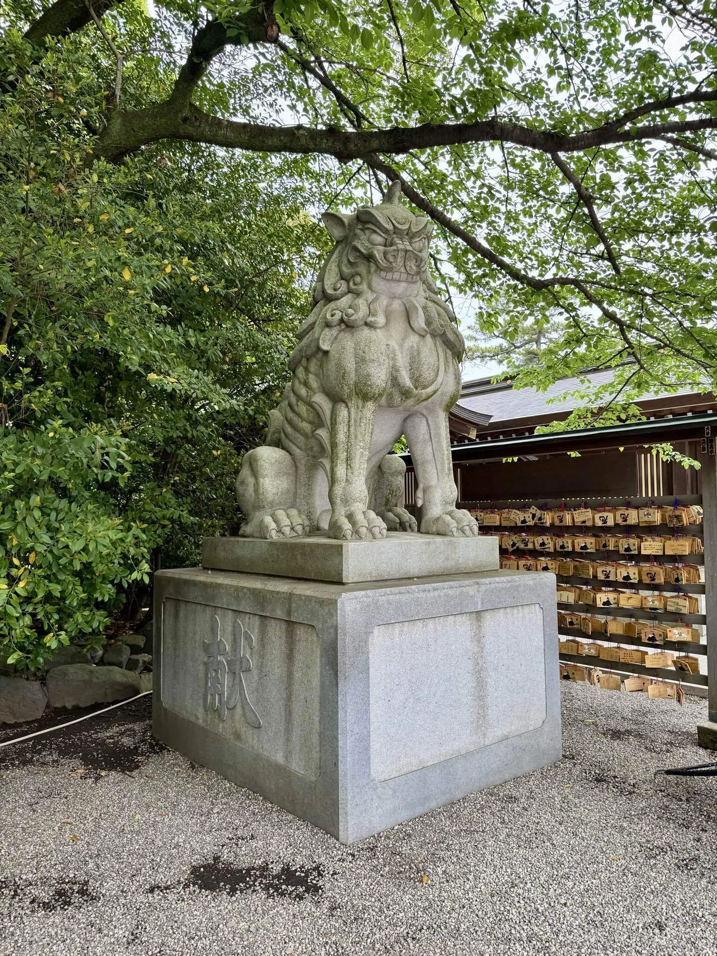 人生の羅針盤寒川神社②巨大狛犬｜福田博之