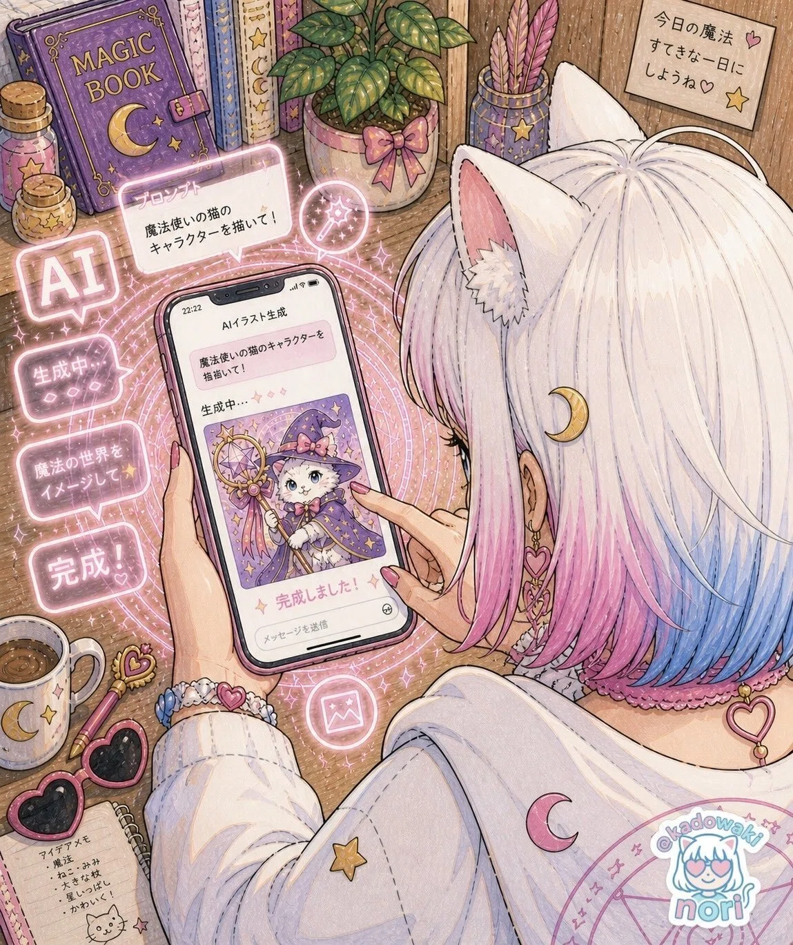 2026/05/07｜私の魔法使い – ふらっと企画アーカイブ｜nekousagi_art