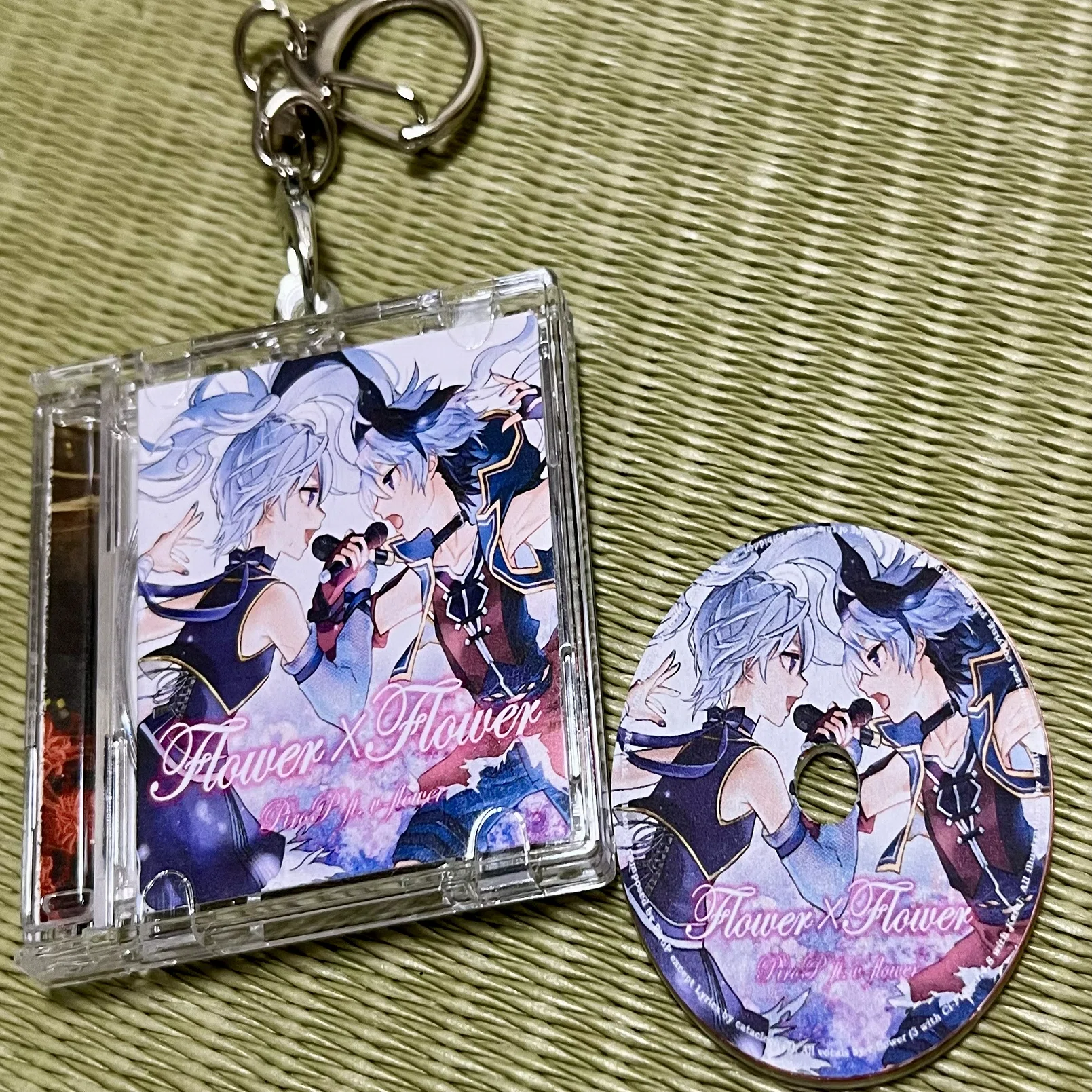 ミニCDキーホルダーを自作してみた｜ピロッシー(PiroP)