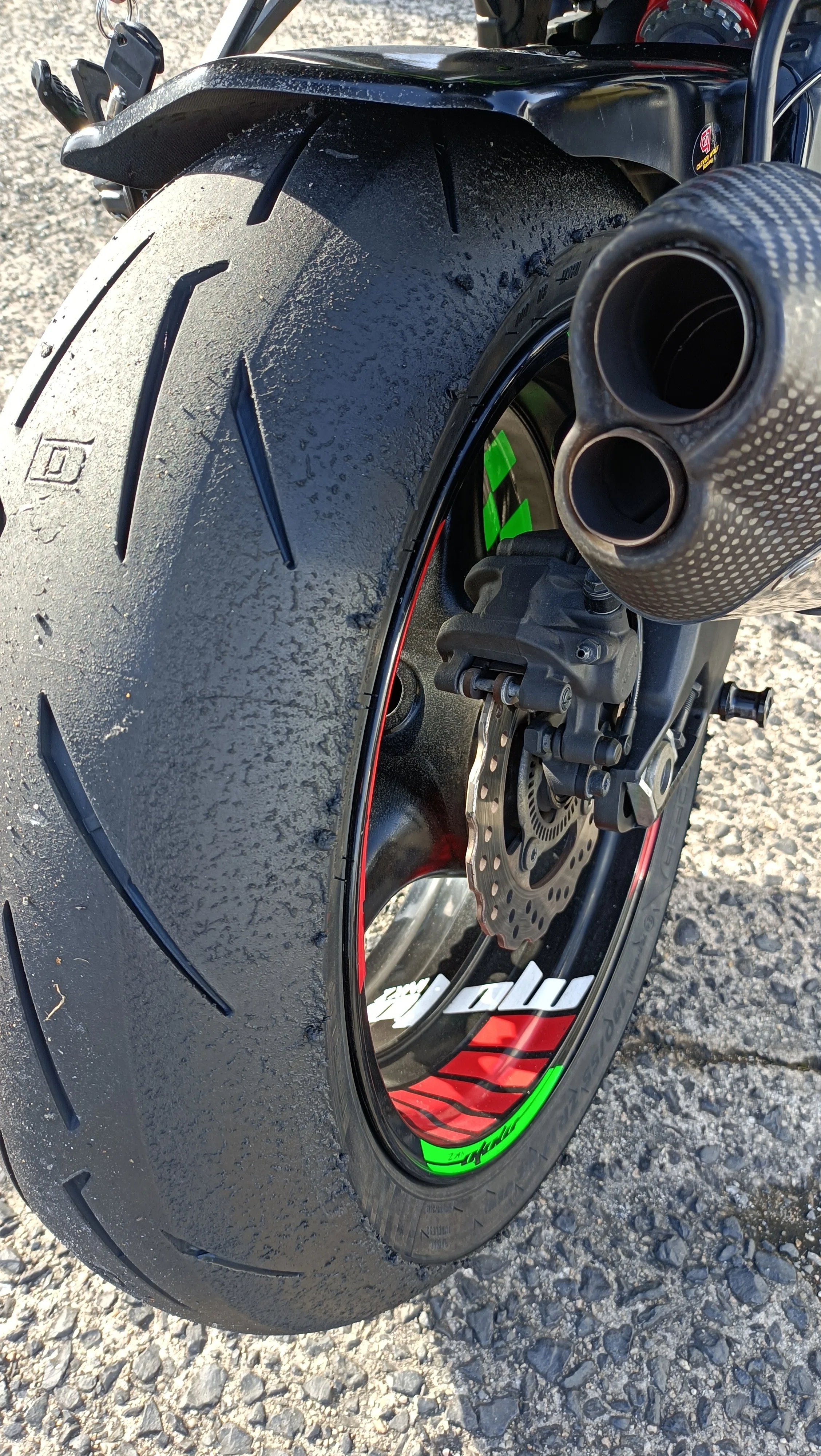 バイク編② ZX-10R タイヤ歴｜lees room