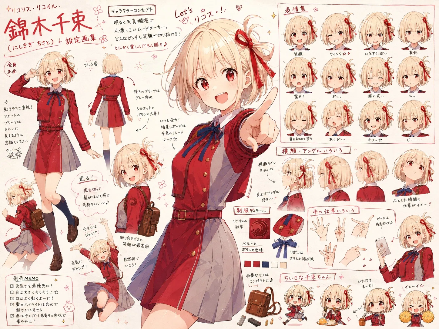 [当選品]ブレードメーカー キャラクター設定画集 うちの子がアニメの公式設定資料に！「キャラクター設定・デザイン