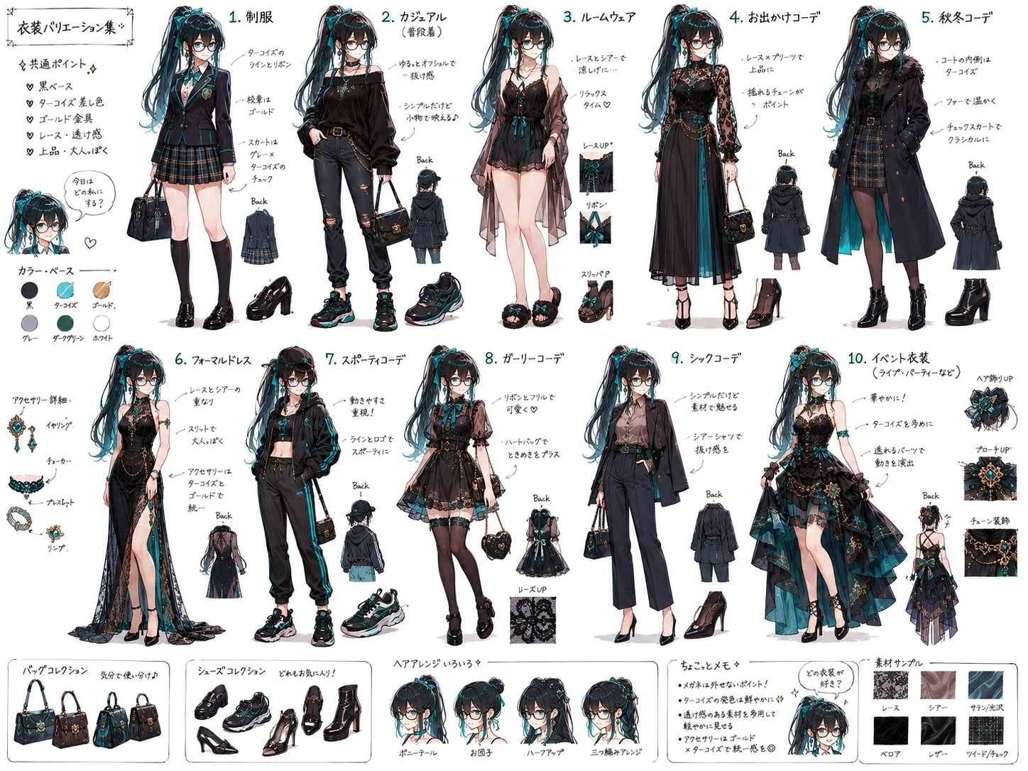 [当選品]ブレードメーカー キャラクター設定画集 うちの子がアニメの公式設定資料に！「キャラクター設定・デザイン