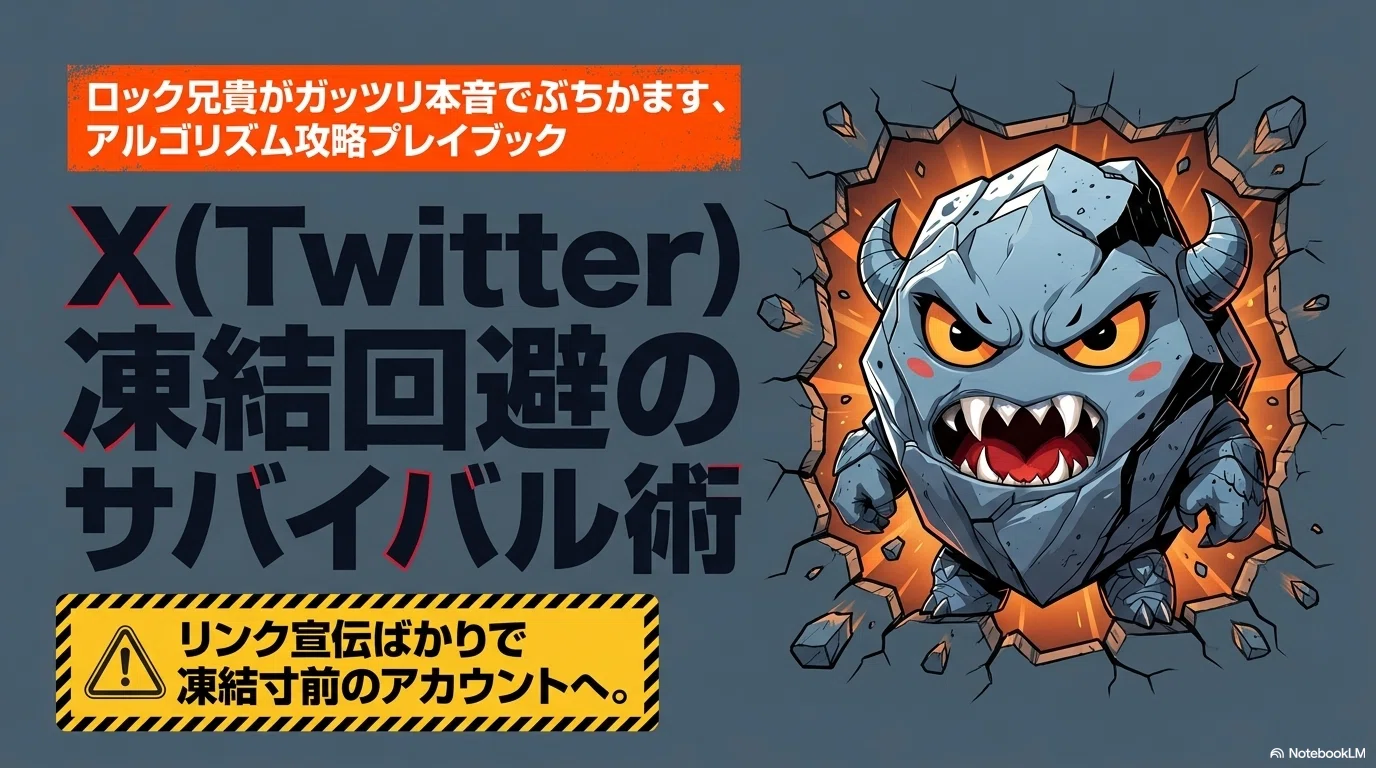 X(Twitter)でリンク宣伝ばかりして凍結寸前になる原因と対策｜美斉津