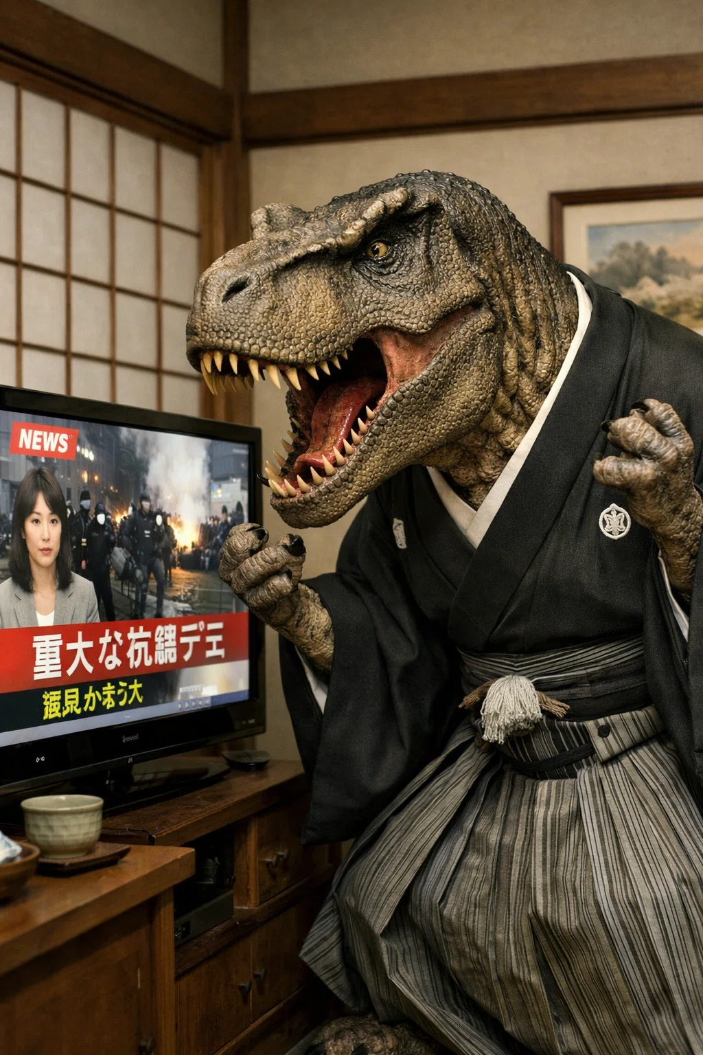 お題「憤る」（2026年5月12日）｜恐竜亭レックス(恐竜Tレックス）