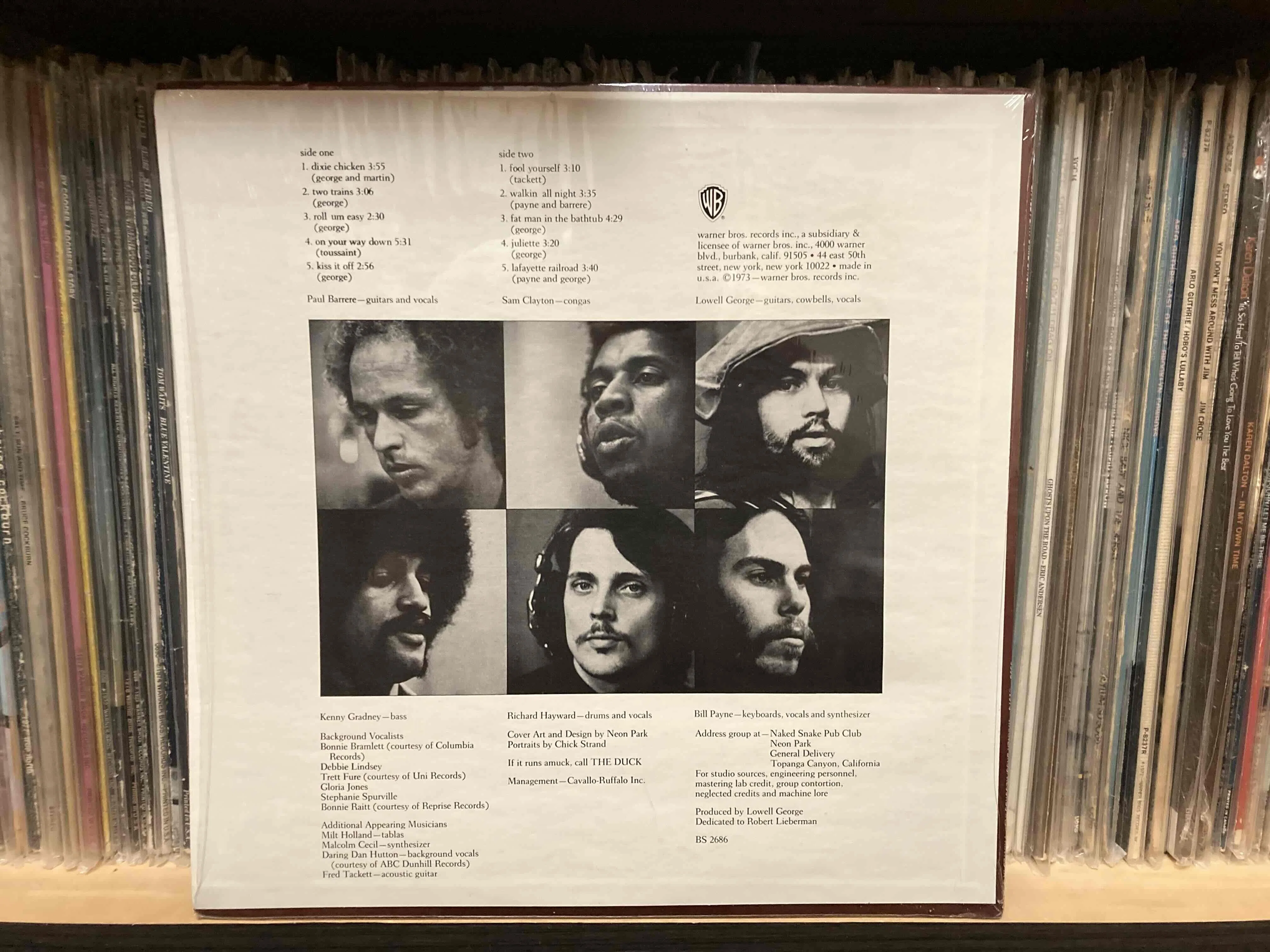 Little Feat [ Dixie Chicken ] Warner Bros BS-2686｜naruru's Record