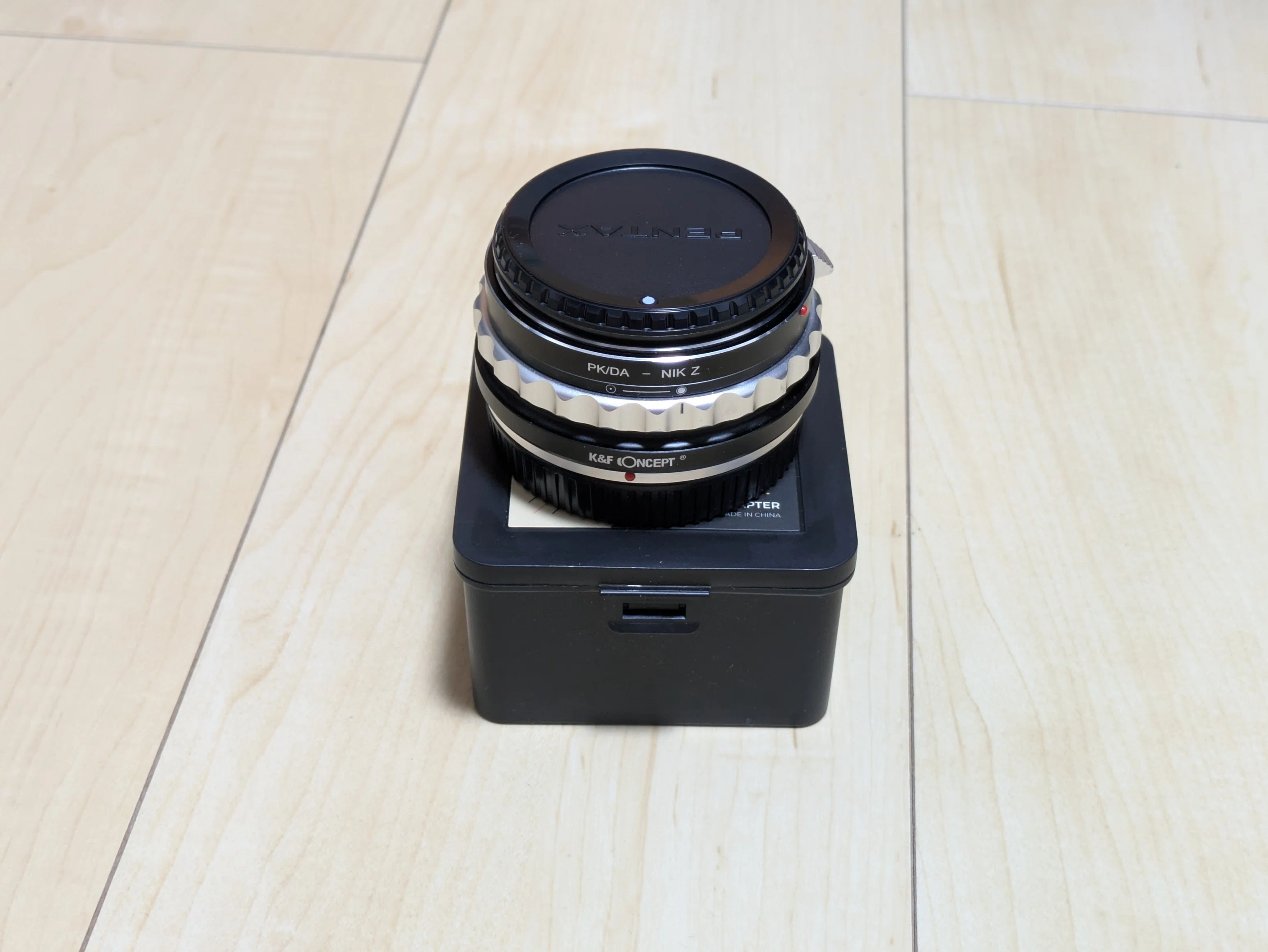 マウントアダプター KF-DAZ でPENTAXのレンズをZ5IIに取り付けてみた話