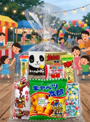タジマヤだけ？！卸値100円で超満足「駄菓子8点セット」が作れちゃう