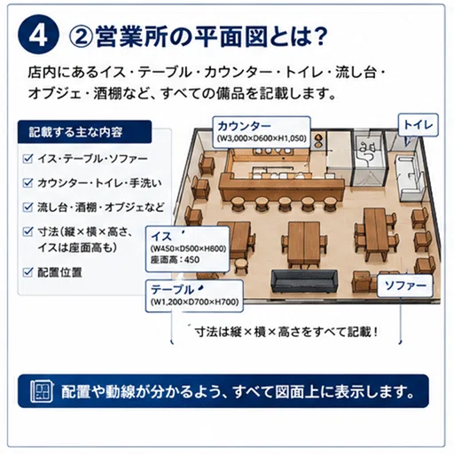 北区【行政書士業務】深酒・風営許可は図面で決まる！03-3850-8404:北