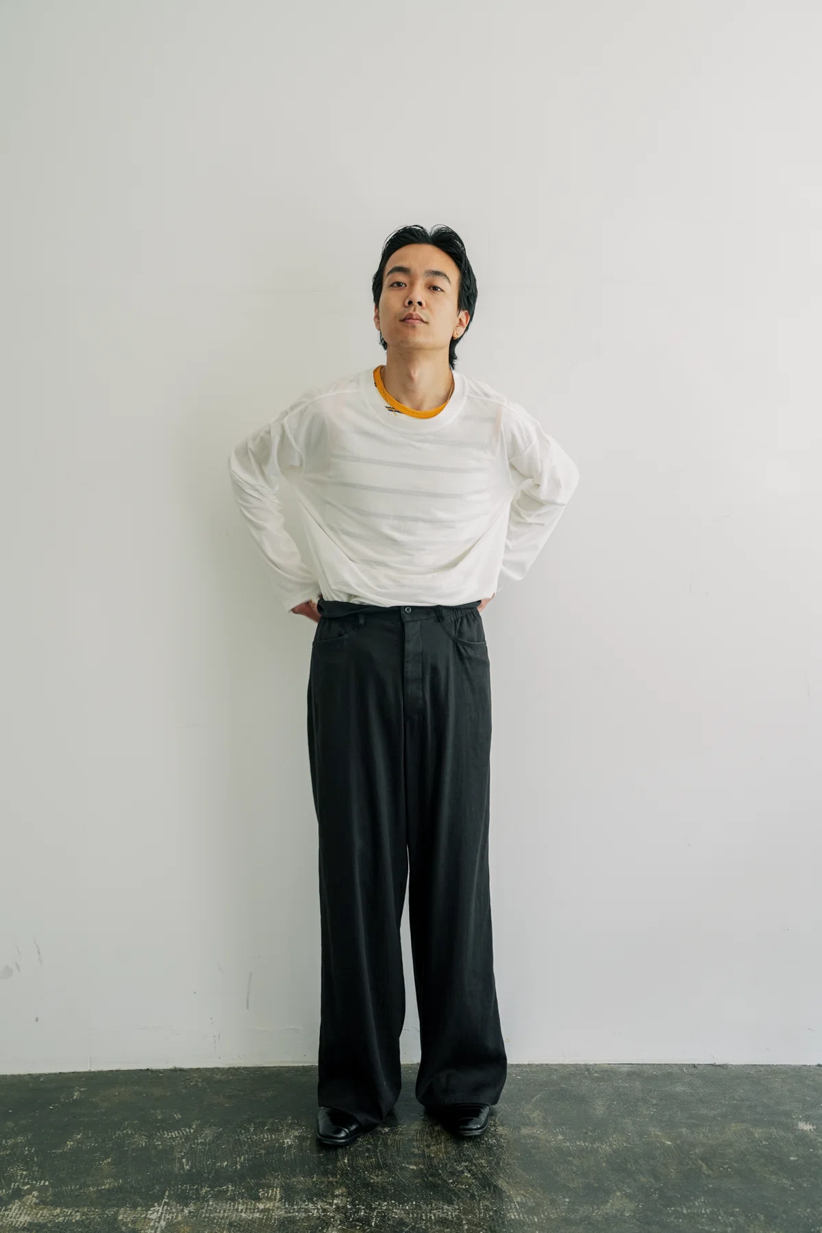 エムズブラックのバギーパンツ Ex. Last Baggy｜y_s_k117