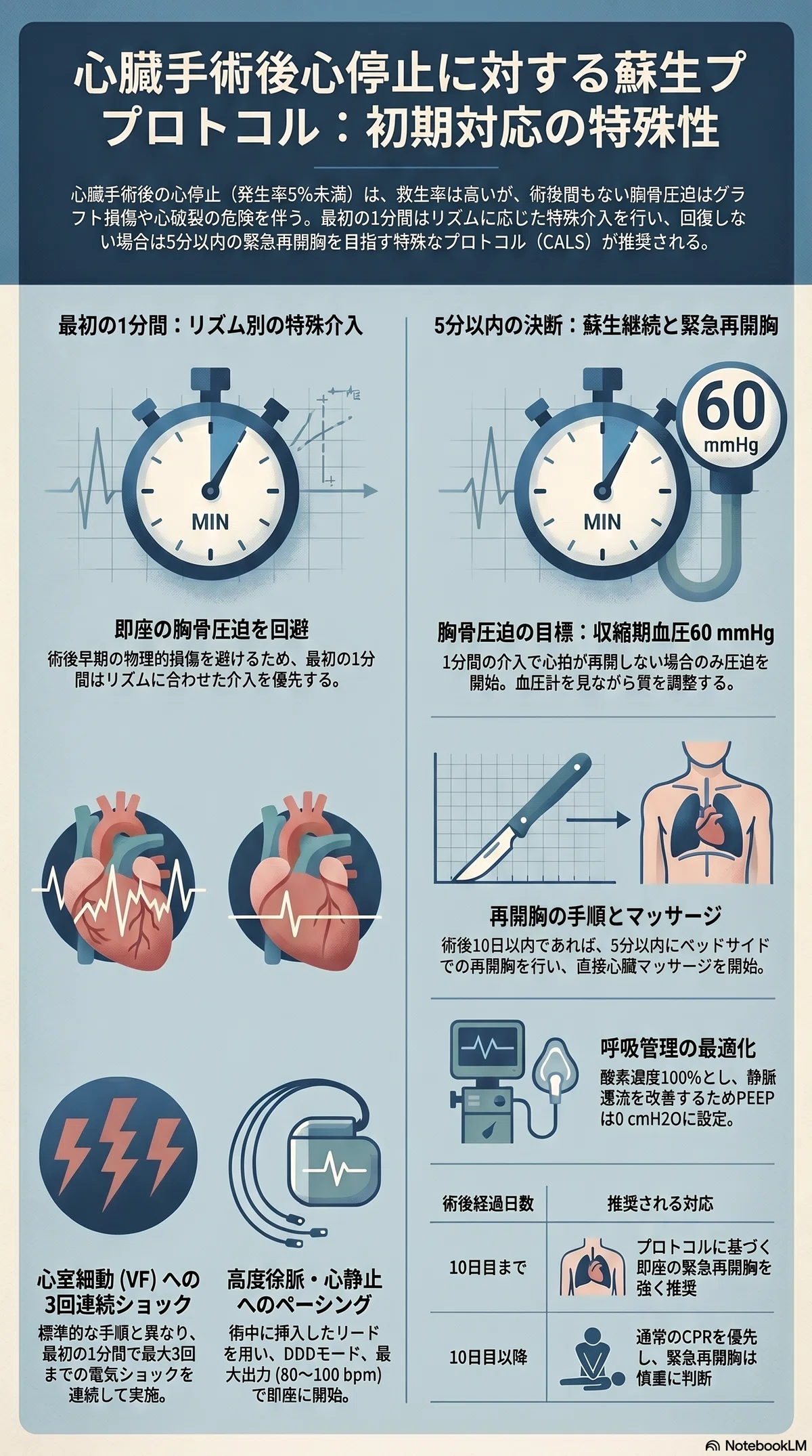 心臓手術後の心肺蘇生胸骨圧迫じゃないって知っていますか？｜あね医