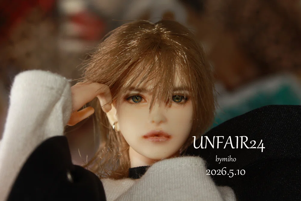 1/6カスタムドールヘッド☆UNFAIR24☆bymiho☆美男☆PetWORKs｜Ann and