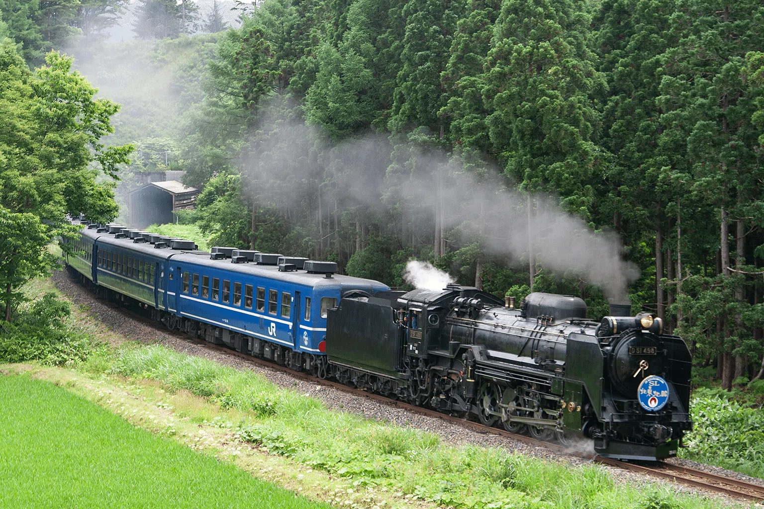 蒸気機関車 v293, 北上線：SL北東北DC号-後半 （2007年）｜ひろやん