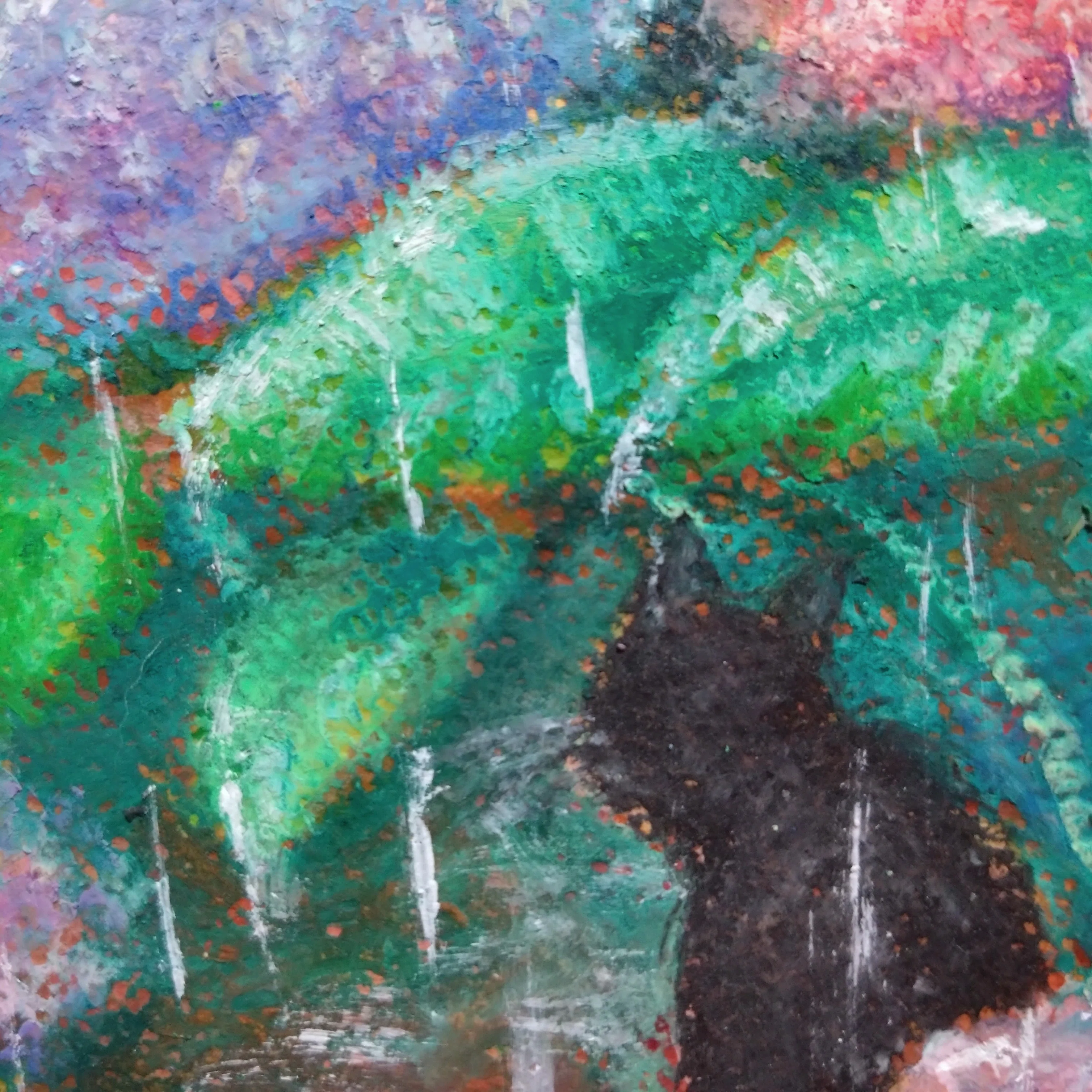 The Color of Hydrangeas Melting into the Sound of Rain | Original