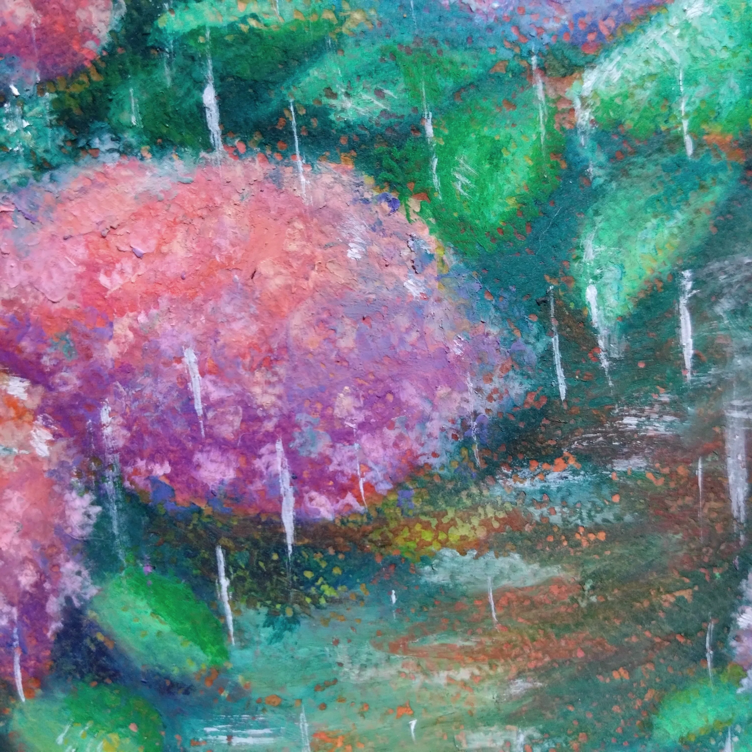 The Color of Hydrangeas Melting into the Sound of Rain | Original