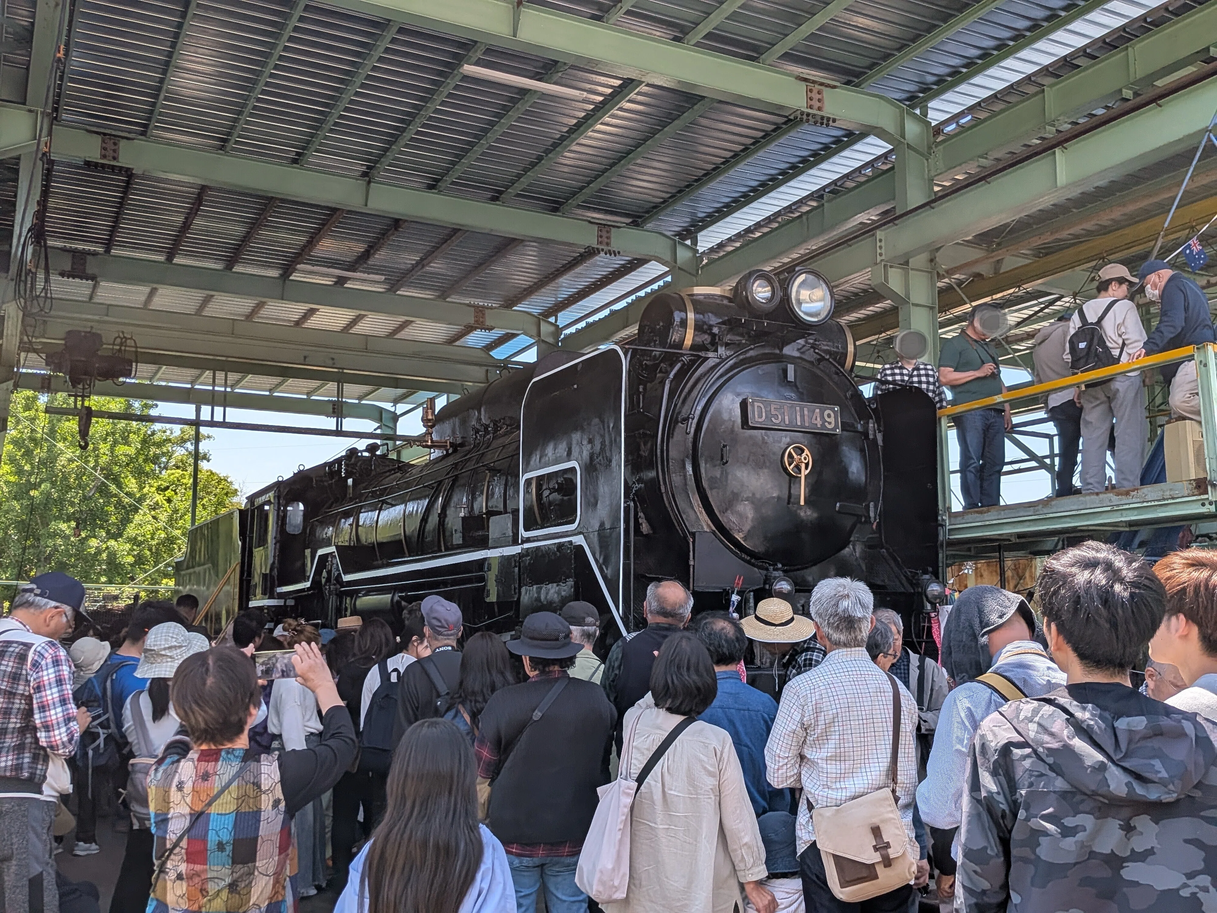 The D51, Restored and Drawing Crowds Once More｜yuko.tapir