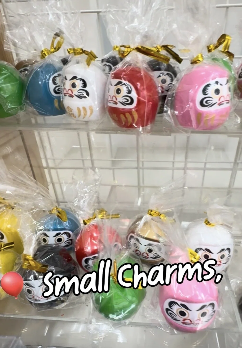 🎈 Small Charms, Big Luck!Meet Our Mini Daruma Dolls ✨｜イケマン