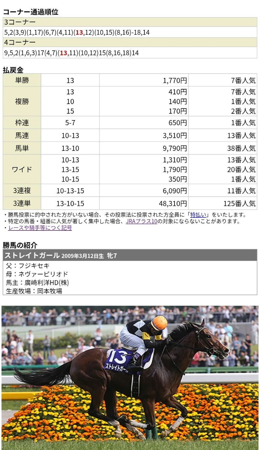 競馬】思い出の馬について書く（第14回）「ストレイトガール」｜globalist
