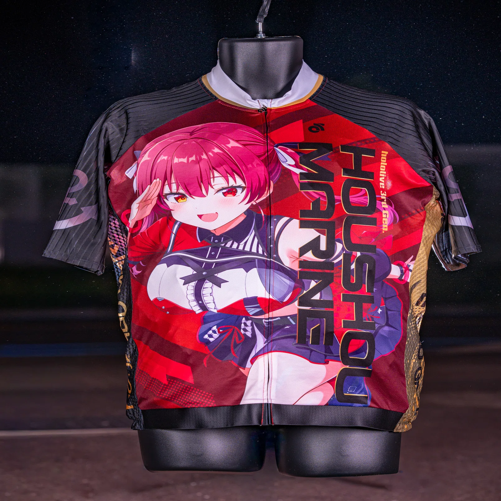 宝鐘マリンさん痛サイクリングジャージ企画を主催しました。｜Bakabon