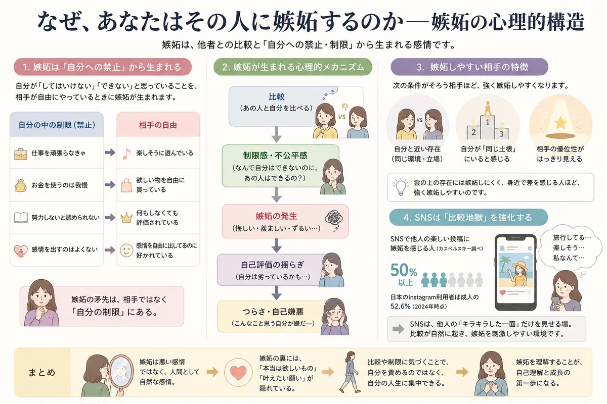Vol.6】嫉妬心との付き合い方。最も厄介な感情と、正直に向き合うため