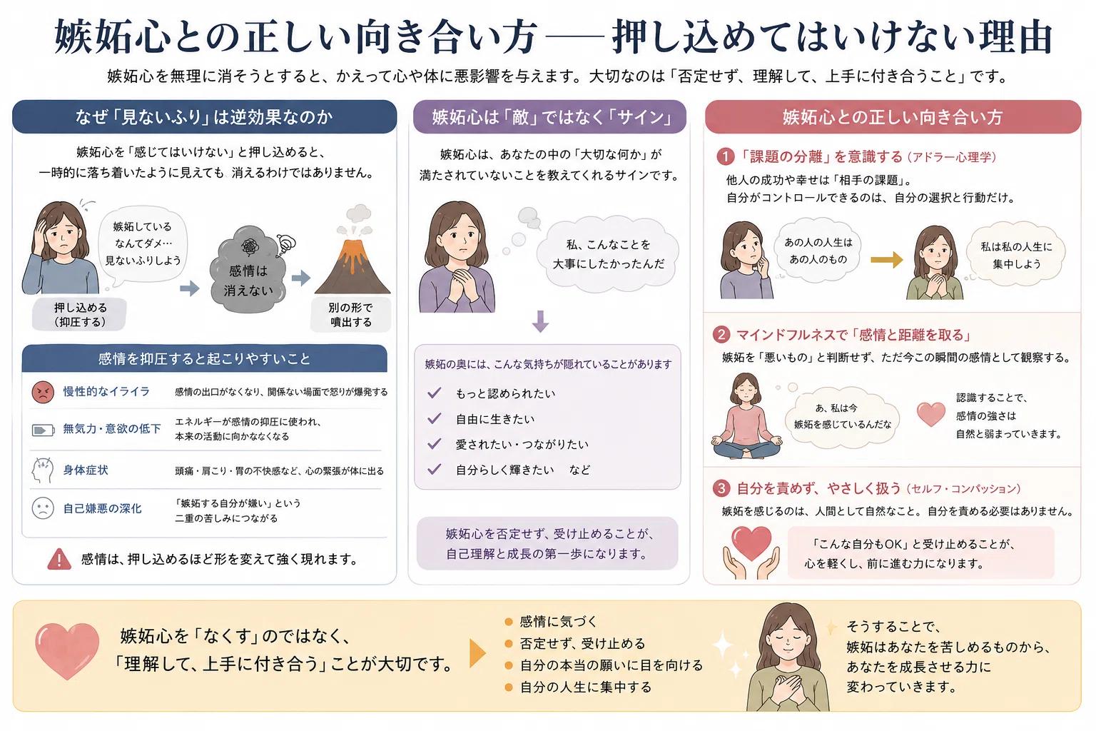 Vol.6】嫉妬心との付き合い方。最も厄介な感情と、正直に向き合うため