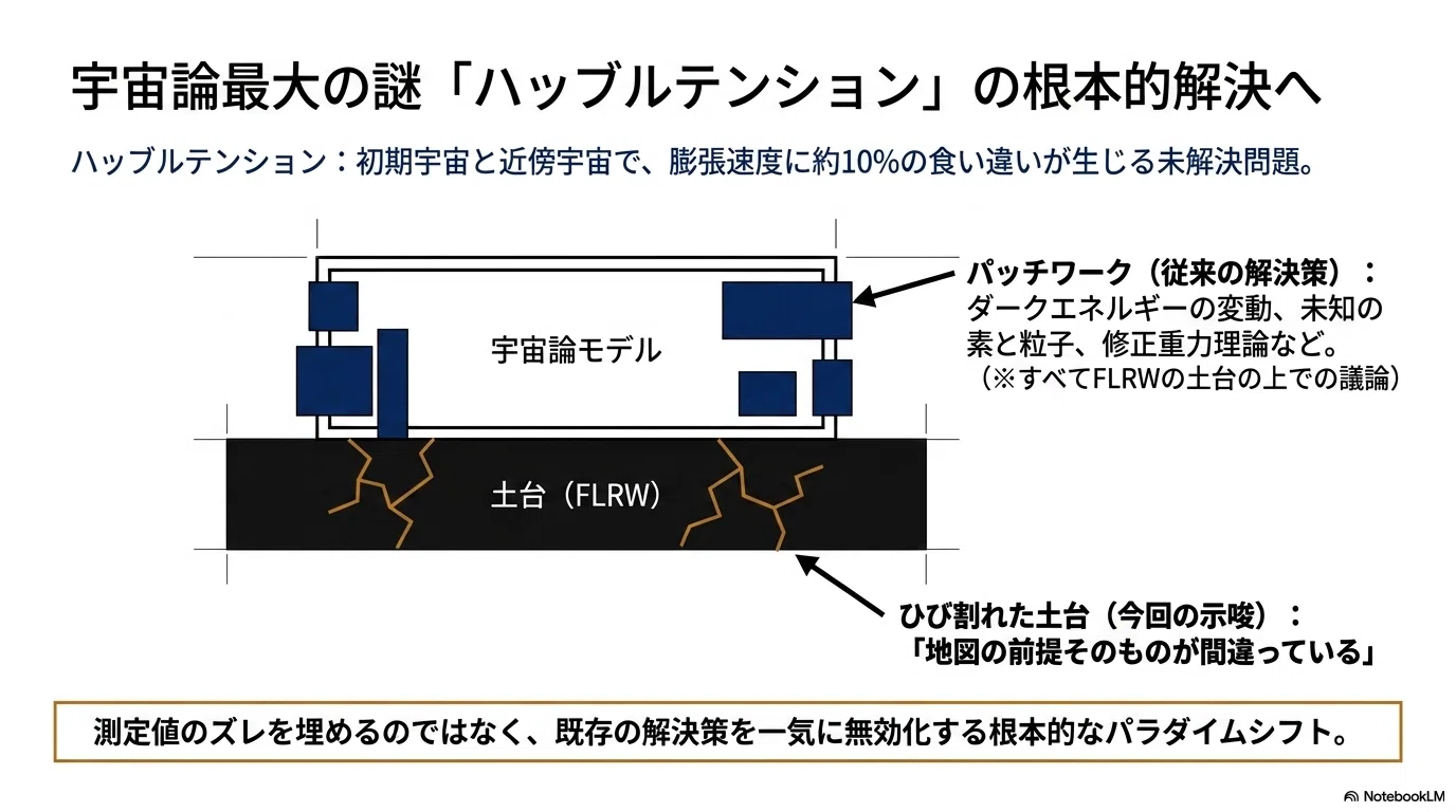 宇宙は「どこでも同じ」ではなかった──100年続いた前提を揺るがす新